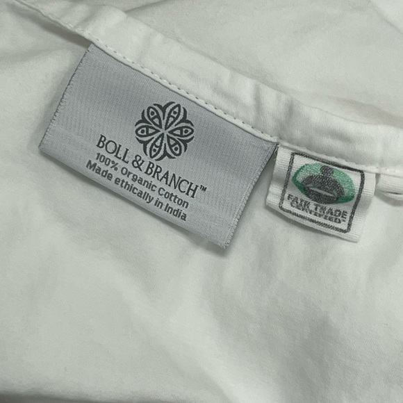 Boll & Branch Cal King Flat Sheet - Picture 3 of 6